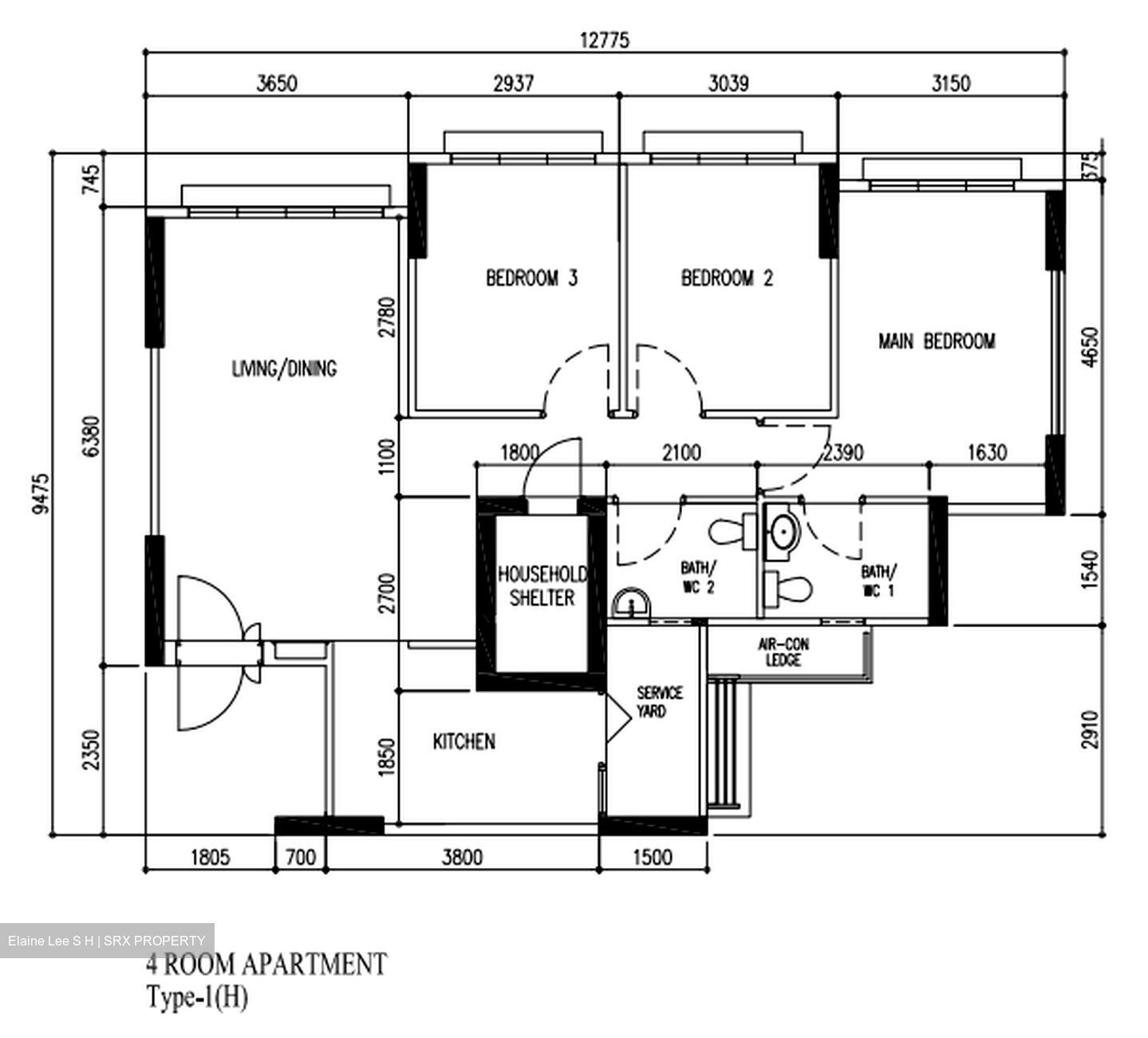 Blk 217C Compassvale Mast (Sengkang), HDB 4 Rooms #567495861